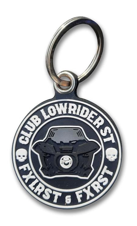 Black Logo Key Chain