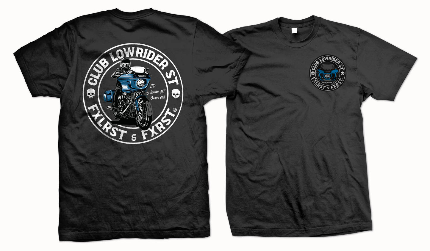 Short Sleeve T-Shirt Fast Johnnie Club Lowrider ST Logo