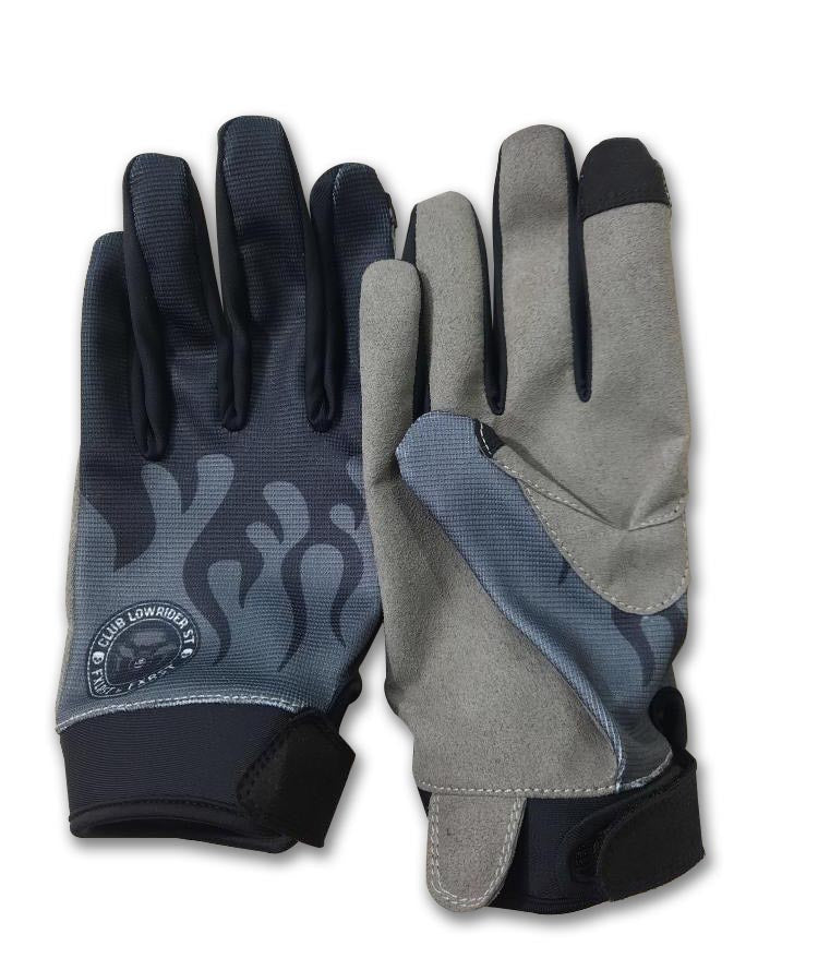 Club Lowrider ST Gloves Goat Skin Black Logo