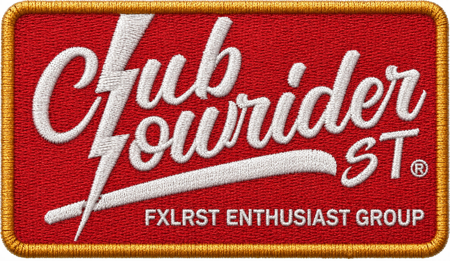 Red Logo Patch