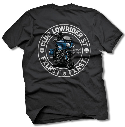 Short Sleeve T-Shirt Fast Johnnie Club Lowrider ST Logo