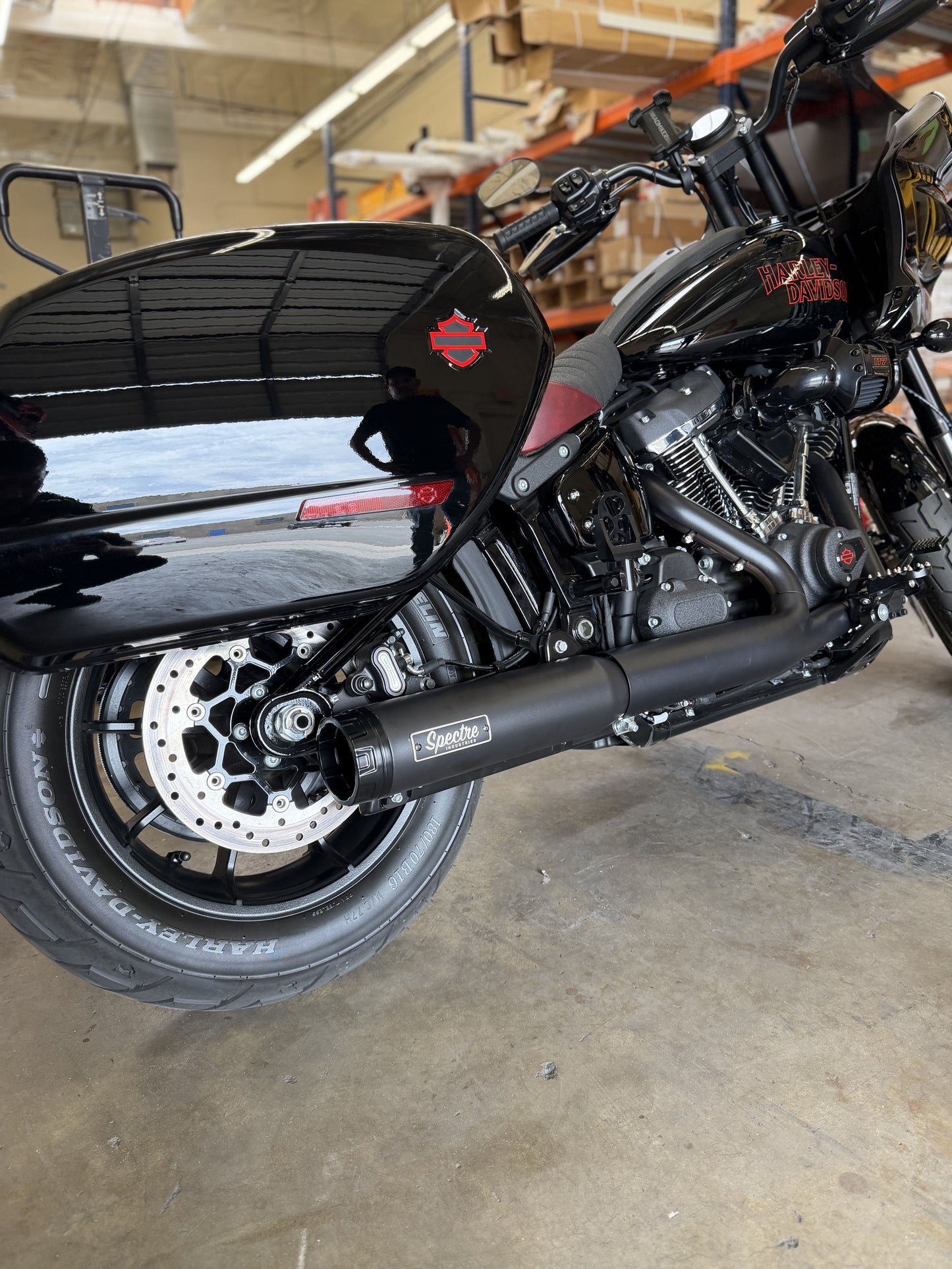 4" Muffler for Harley M8 Softail models