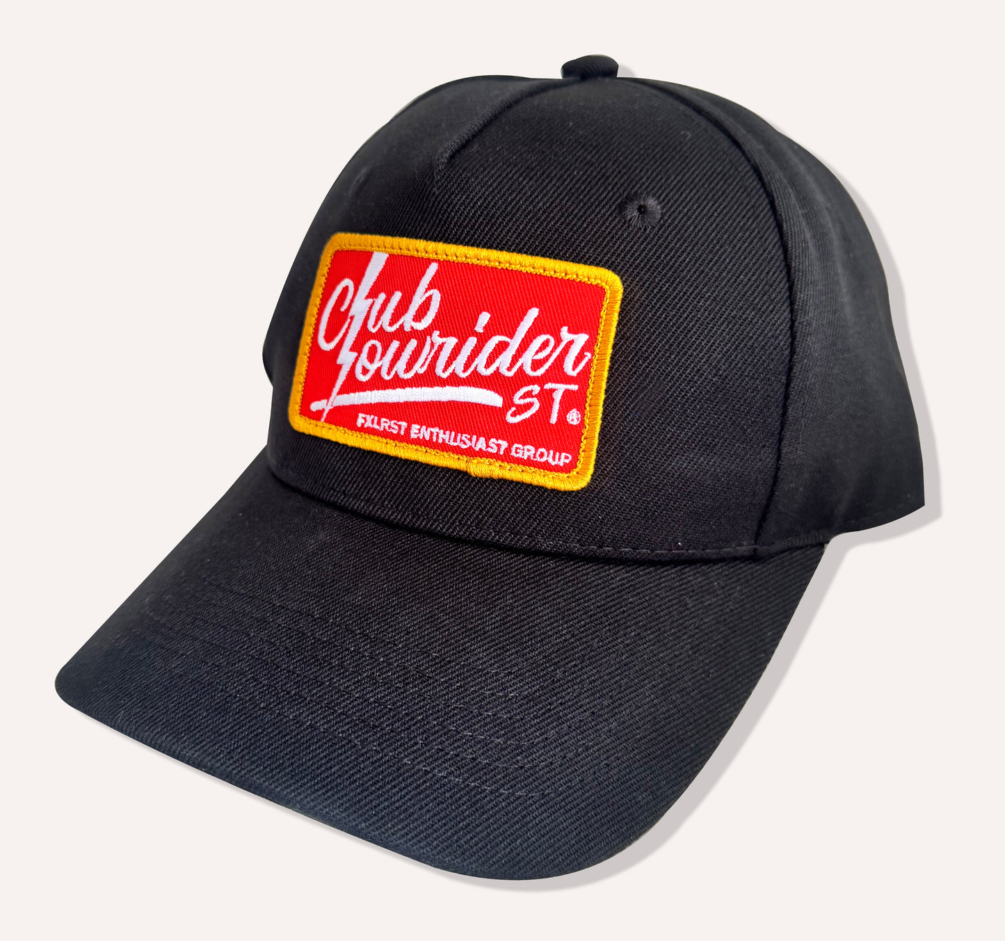 Black Hat with new Red Logo Patch