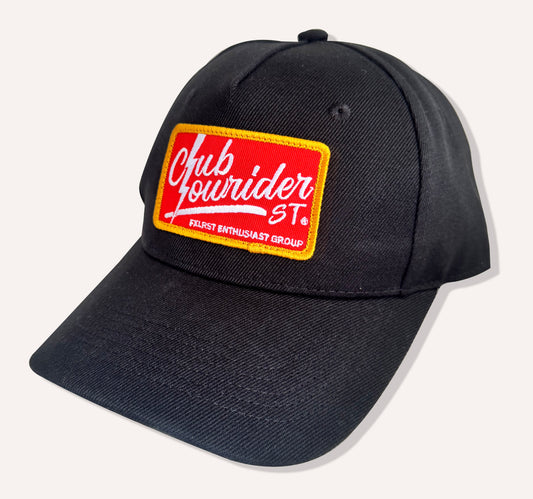 Black Hat with new Red Logo Patch