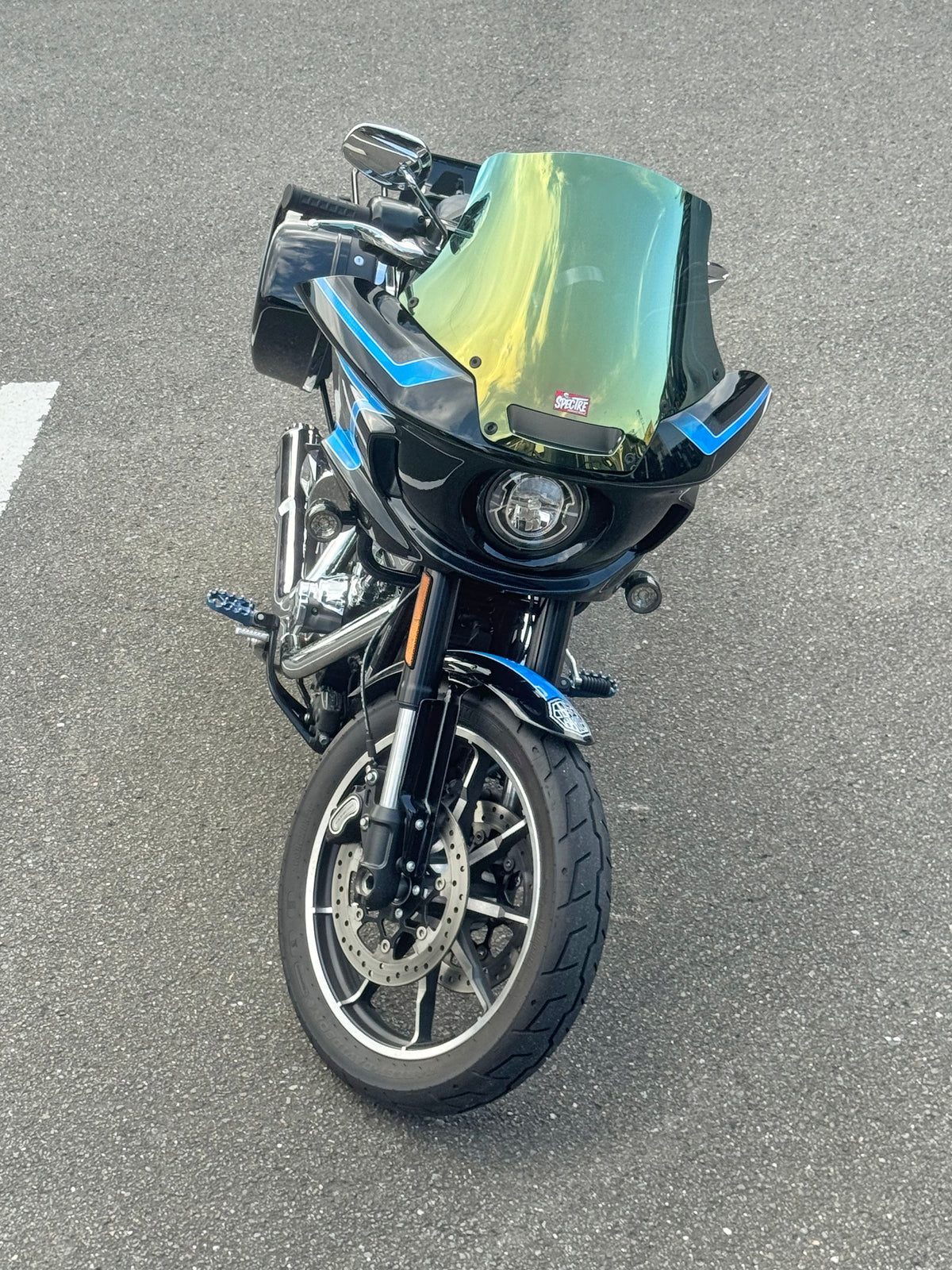 Windshield for Lowrider ST - Chameleon by Spectre Industries