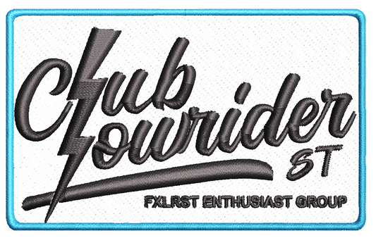 Blue Logo Patch