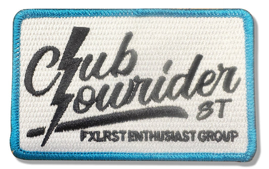 Blue Logo Patch
